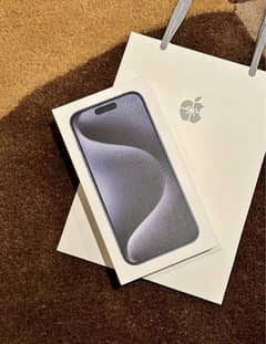iPhone 15 Pro Max - 256 GB - PTA APPROVED - Brand New Condition 0