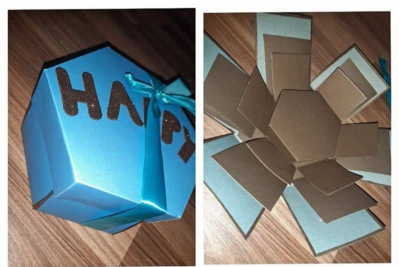 3D chocolate explosion box . . . . . . . 0