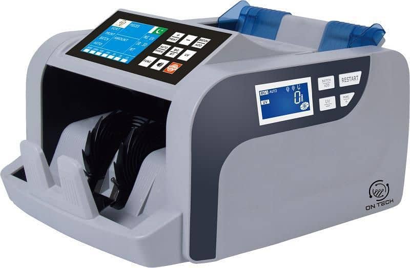 Cash currency note counting,mix value counting with fake note detect 16