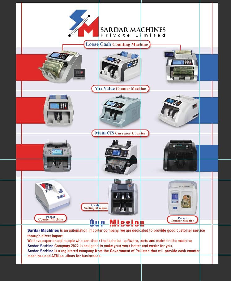 cash counting bill counting machines mix value counter in Pakistan 13