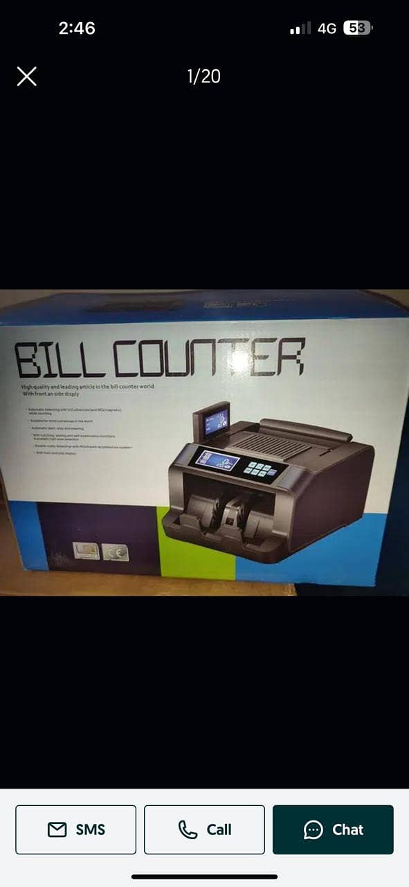 cash counting bill counting machines mix value counter in Pakistan 18