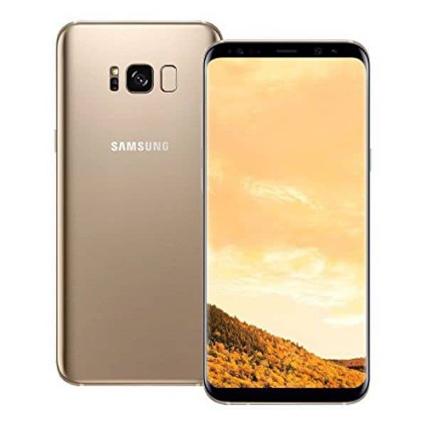 SAMSUNG GALAXY S8+ GOLD . READ AD 0