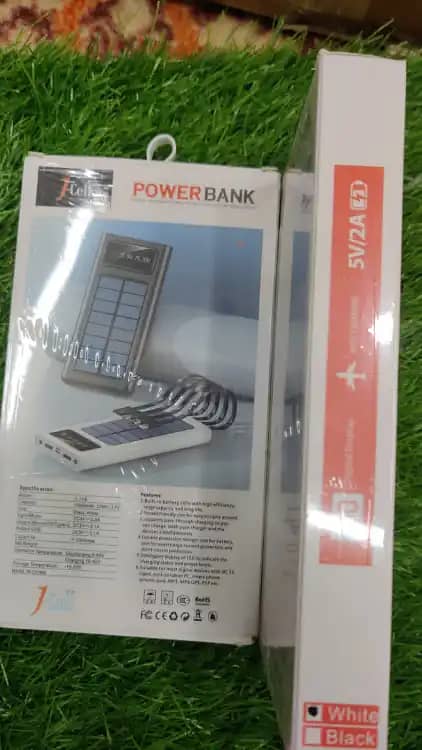Imported 10000 MAH Solar Energy Power Bank in Pakistan 3