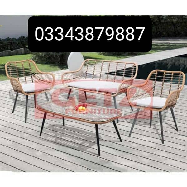 UPVC GARDEN UPVC Outdoor Chairs Lawn Rattan 03343879887 1