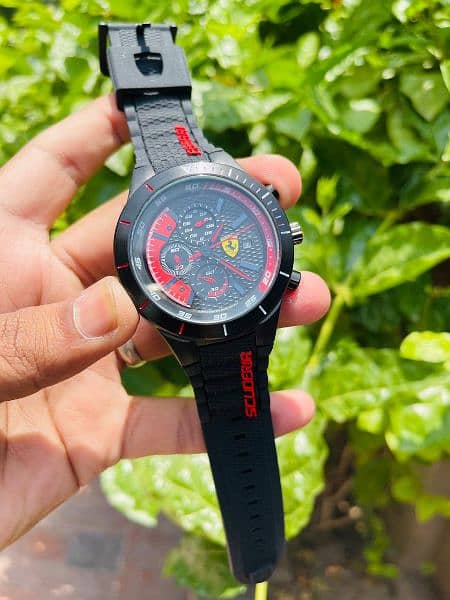 Ferrari chronograph working watch 3
