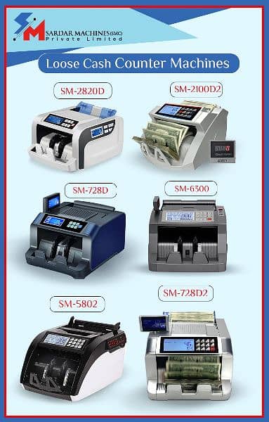 cash counting machines bundle packet note counting machine in Pakistan 0
