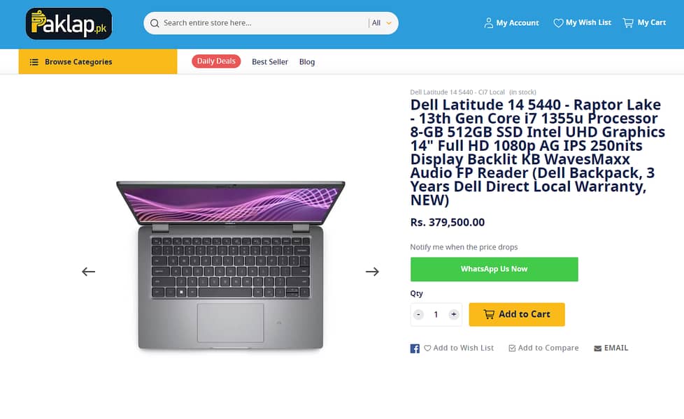 Dell latitude 5440 - i7 13th generation Laptop 2