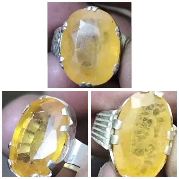 Pukhraj Topaz Natural Stones etc 1