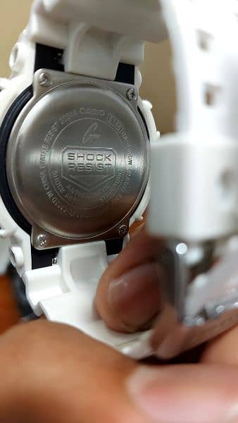 Casio G-Shock Wrist Watch - White 2