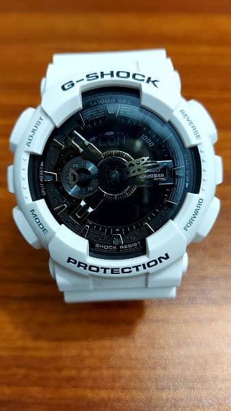 Casio G-Shock Wrist Watch - White 1