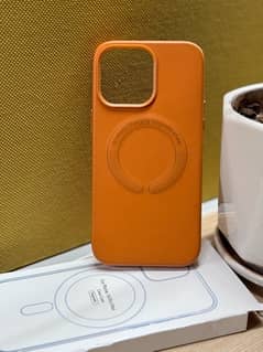 Iphone 14 pro Max Leather Magsafe Cover