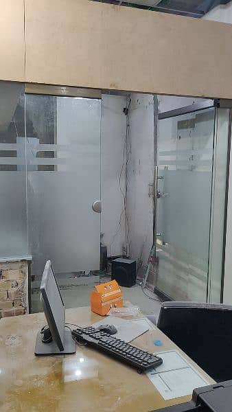 12mm Glass partition, Office Cabin , shower cabin 3
