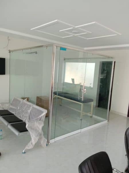 12mm Glass partition, Office Cabin , shower cabin 6