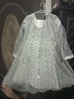fancy party wear dress in very good condition use only few hours
