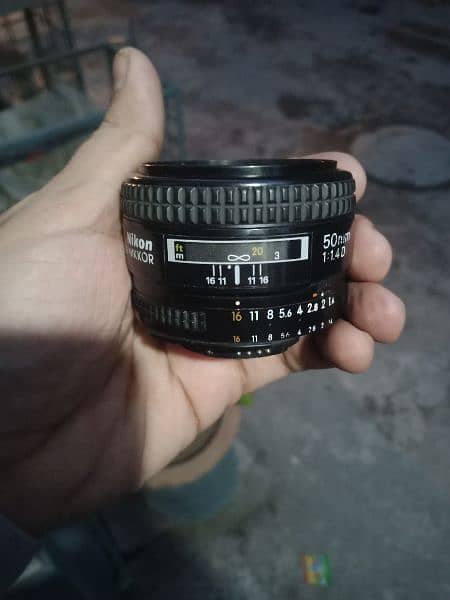 Nikon 50mm f1.4 D for sale . . . 2