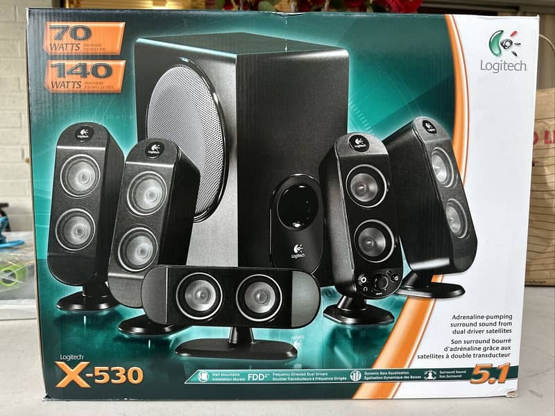Speaker System (Sound System) Logitech X-530 5.1 0