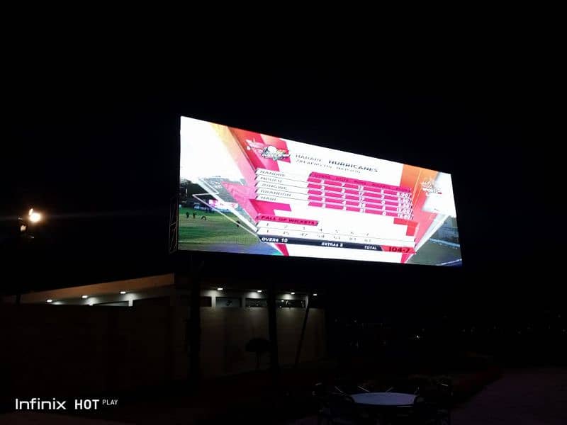 SMD LED SCREEN POLE STREAMERS STANDY THEATER 15