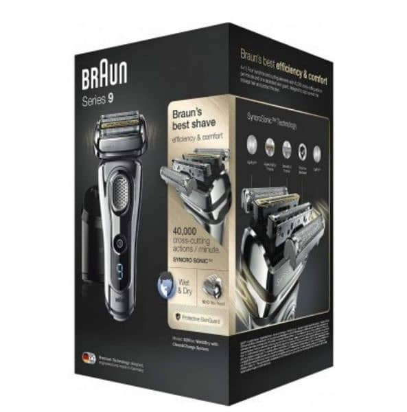 Braun series 9 shaver model number 9297cc. 1