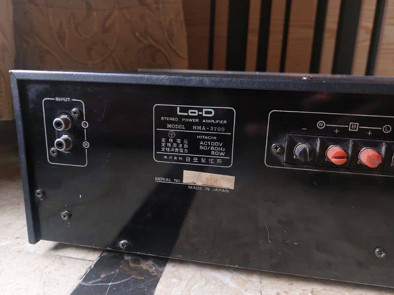 LOD Power Amplifier 45wpch Japan 4