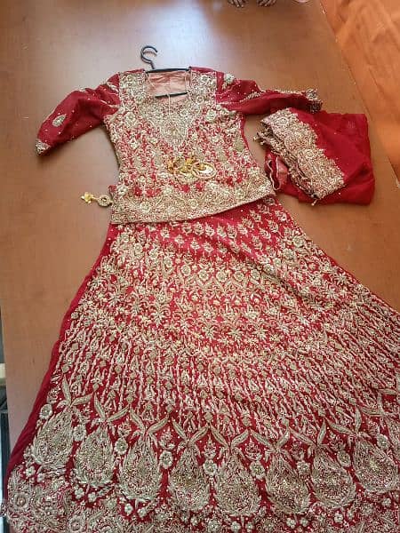 Bridal lengha only one time use 2