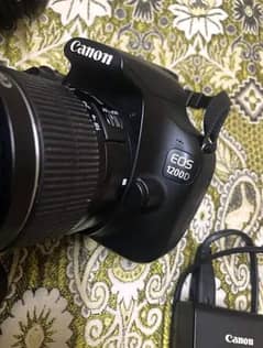Canon 1200D with 18-55mm lans 75-300mm lans 0