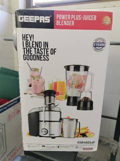 brand new juicer and blender