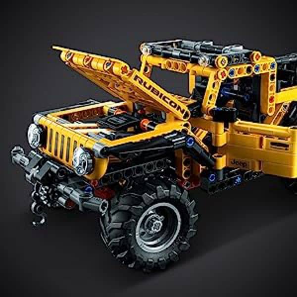 LEGO Technic Jeep Wrangler 4x4 Toy Car 42122 Model Building Kit 12