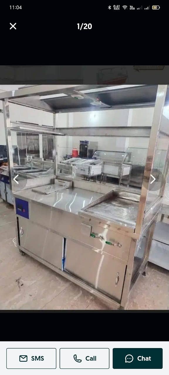 shawarma counter, burger counter, bbq counter, grill counter,Hot plate 7