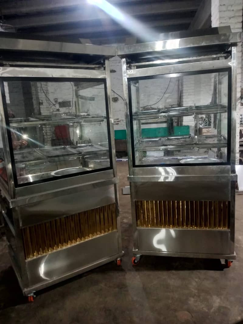 shawarma counter, burger counter, bbq counter, grill counter,Hot plate 2