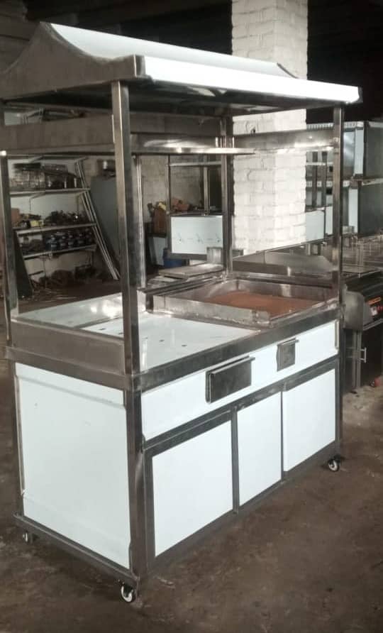 shawarma counter, burger counter, bbq counter, grill counter,Hot plate 6