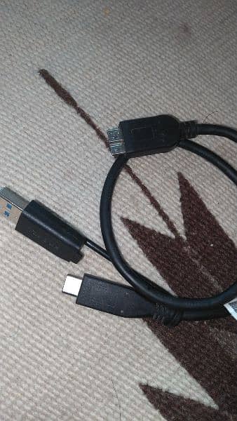 targus type C+USB to external hard drive cable 7