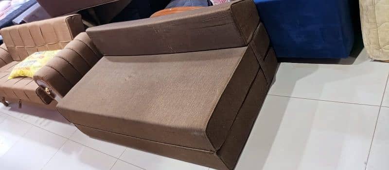 Single Sofa cum bed | Sofa | L-shape corner | 7