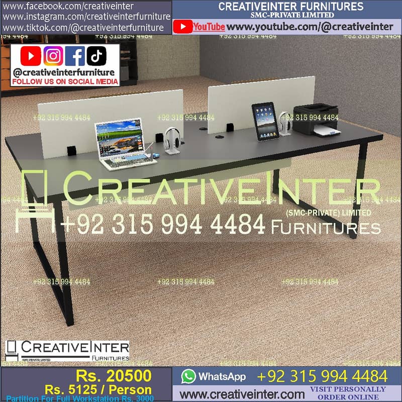 Office Conference Table Meeting Table Reception Desk Workstation chair 8