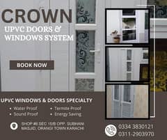 PVC Doors/solid Doors/PVC windows/Upvc doors/office doors