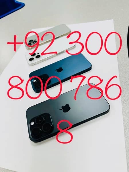 Apple iPhone 16 Pro + Plus JV (100% Battery ) USA MODEL 1