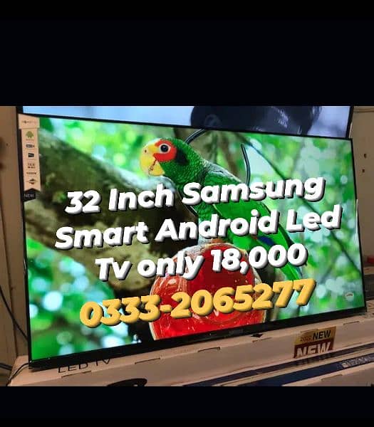 32 inch Samsung Smart Led tv android wifi only 18,000 0