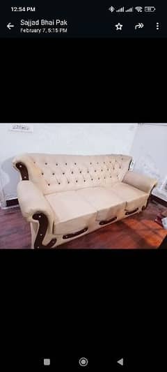 Leather 3 Seater Sofa For Sale