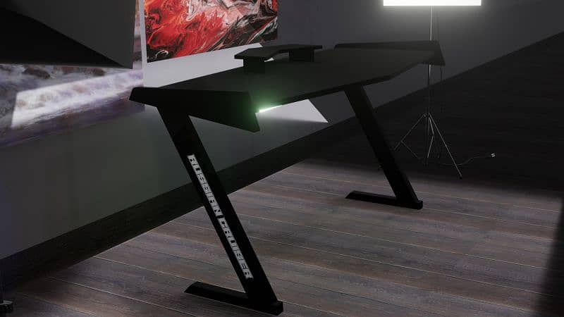 PC Gaming Table with rgb lights / computer table 1