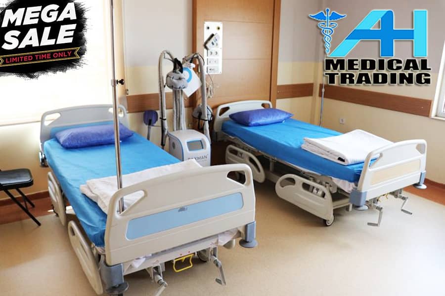 ICU beds/Manual medical bed/Surgical bed /Hospital bed/Patient bed 8