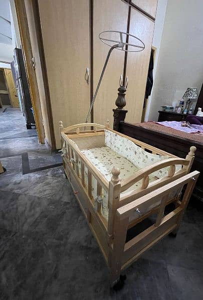 Baby Wooden Bed/Baby Crib 3