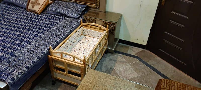 Baby Wooden Bed/Baby Crib 5