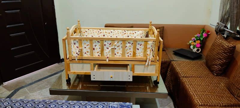 Baby Wooden Bed/Baby Crib 8