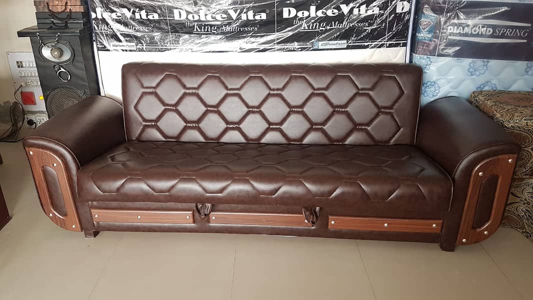 sofa cum bed | sofa set | sofa 4 seater | sofa cumbed | puffy set sofa 10