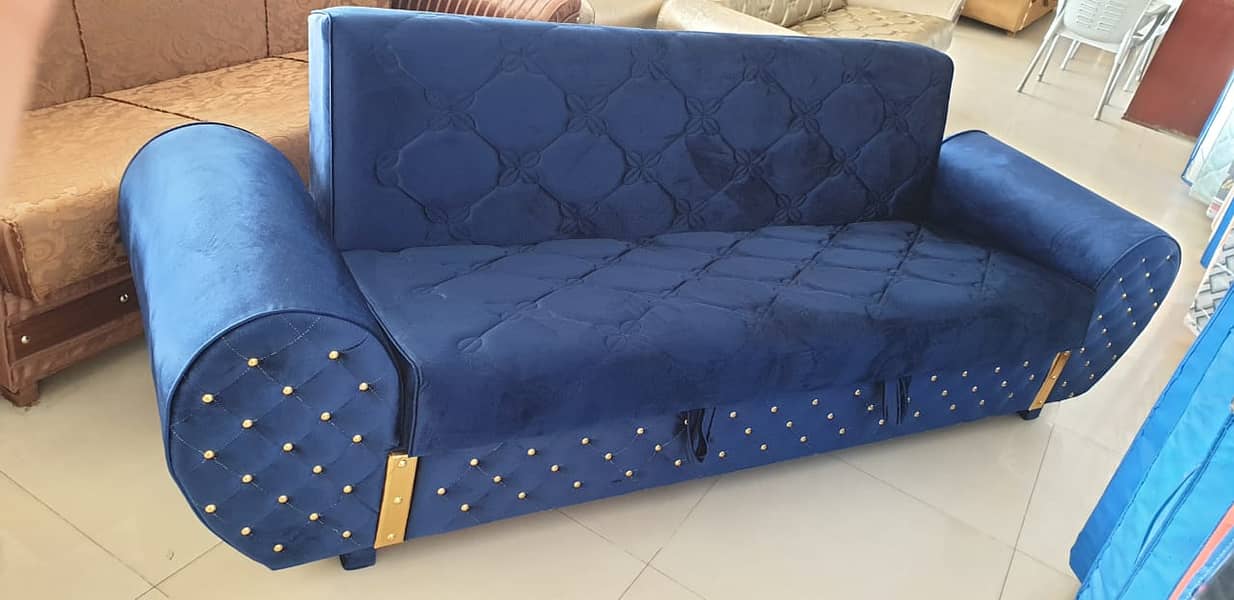 sofa cum bed | sofa set | sofa 4 seater | sofa cumbed | puffy set sofa 13