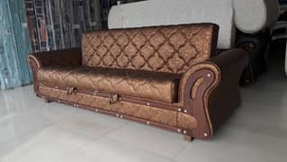 sofa cum bed | sofa set | sofa 4 seater | sofa cumbed | puffy set sofa 0