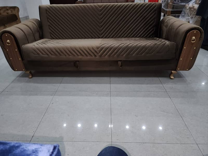 sofa cum bed | sofa set | sofa 4 seater | sofa cumbed | puffy set sofa 1