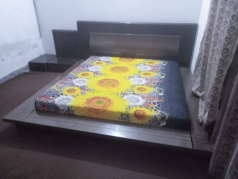 Turkish bed with side tables(floor bed) 1