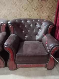 Original Leather home used sofa