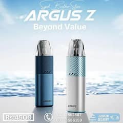 argus z more pods & vapes available