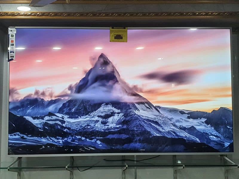 2day sale 55" inch Samsung Led tv Android 4k border less Available 5